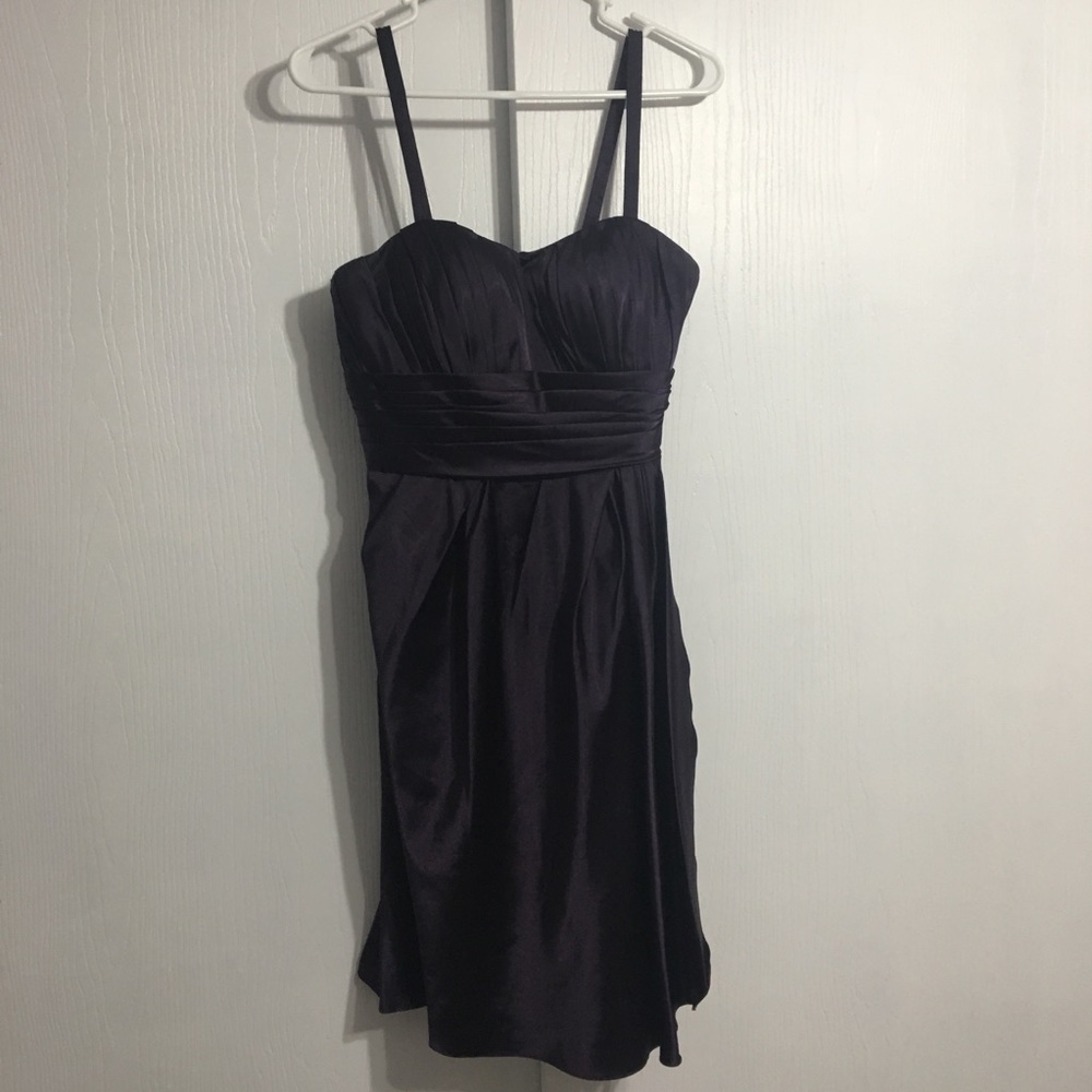 Bill Levkoff Purple Bridesmaid Dress